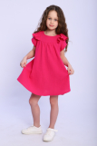 ПЛ166 Платье "Бабочка" (розовый) (Фото 1)