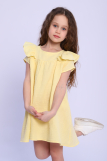 ПЛ166 Платье "Бабочка" (жёлтый) (Фото 4)