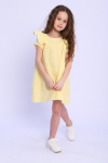 ПЛ166 Платье "Бабочка" (жёлтый) - Фабрика «Милаша»