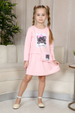 ПЛ-505 Платье "Киска-2" (розовый) (Фото 1)