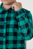 РБ002 Рубашка "Техас" (зелёный) (Фото 4)