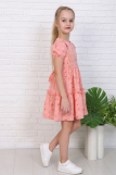 ПЛ-507 Детское платье "Белла" (персиковый) (Фото 3)