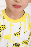 ПЖ044 Пижама "Жираф" (жёлтый) (Фото 5)
