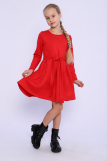 ПЛ170 Платье "Бетти" (красный) (Фото 1)