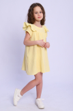 ПЛ166 Платье "Бабочка" (жёлтый) (Фото 3)