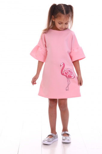 ПЛ130 Платье "Фламинго" (розовый) (Фото 2)