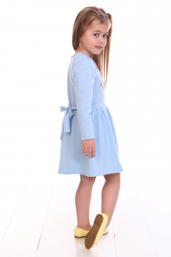 ПЛ-510 Детское платье "Эля" (голубой) (Фото 2)