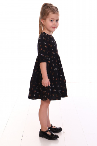 ПЛ-507 Детское платье "Белла" (чер) (Фото 2)
