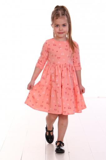 ПЛ-507 Детское платье "Белла" (роз) - Фабрика «Милаша»